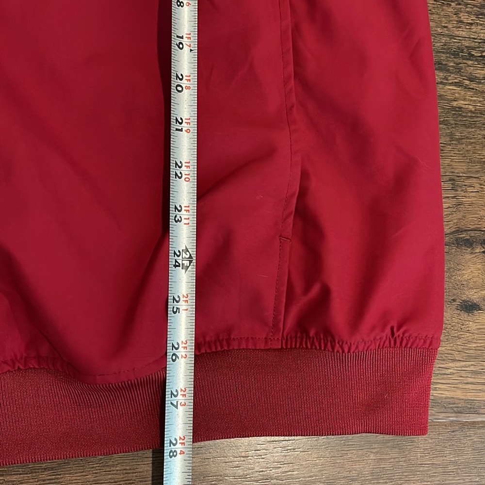 Ohio State Half Zip Short Sleeve Windbreaker Jacket Mens Medium - Picture 9 of 10